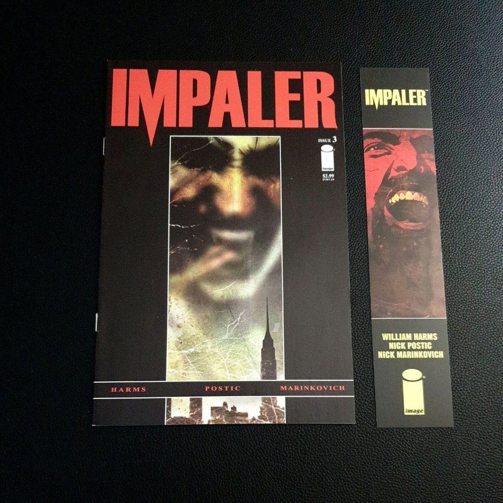 Image Comics Impaler #3 Book Collector Bagged Boarded Harms Postic Marinkovich